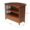 International Concepts Mission Corner TV Stand, Espresso TV581-27 - alternate 3